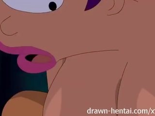 Futurama hentai - zapp polius už turanga mažutė