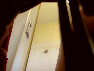 Meu irmã em lei em o duche (hidden câmara)