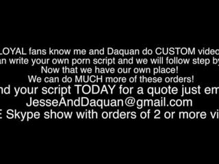 Kita melakukan custom filem untuk peminat email jesseanddaquan di gmail dot com