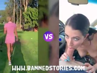 Bnds video&colon; golf girls&colon; gabbie carrettiere vs alex coal