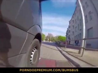 Bums buss - metsik avalik x kõlblik video koos pööratud edasi euroopa hottie lilli vanilli